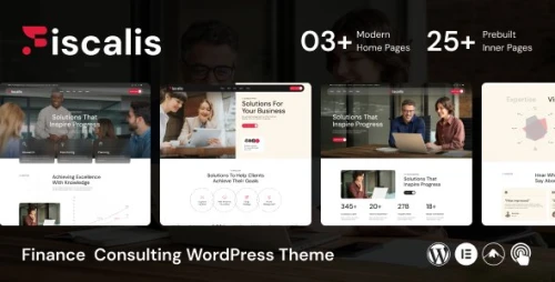 Fiscalis - Finance Consulting WordPress Theme