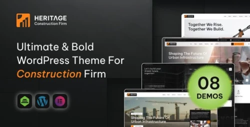 Heritage - Construction & Building WordPress Theme