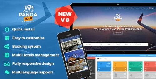 Panda Multi Resorts 8 - Booking CMS for Multi Hotels