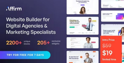 Affirm - Marketing & Digital Agency WordPress Theme