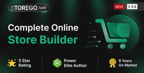 StoreGo SaaS - Online Store Builder