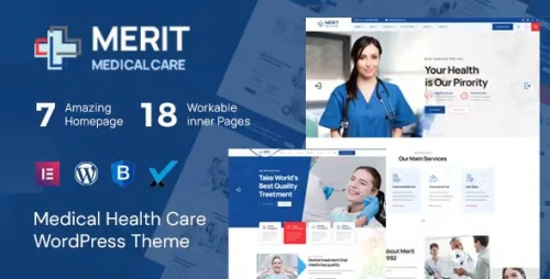 Merit - Health & Medical WordPress Theme