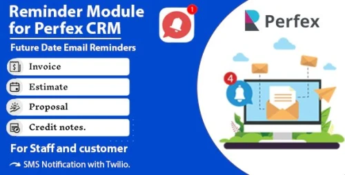 Reminder module for Perfex CRM