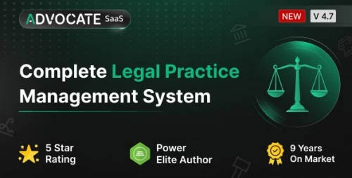 Advocate SaaS - Legal Practice Management