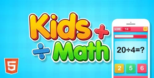 Kids Math - HTML5 Game