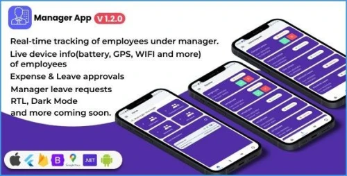 Manager App For Field Manager SaaS & non SaaS | Employee tracking application