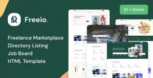 Freeio - Freelance Services Marketplace & Job Board HTML Template