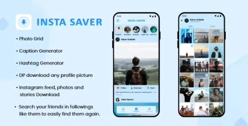 Insta saver - Photos, Stories, Videos, Reels, IGTV - All in One Insta Instant saver App