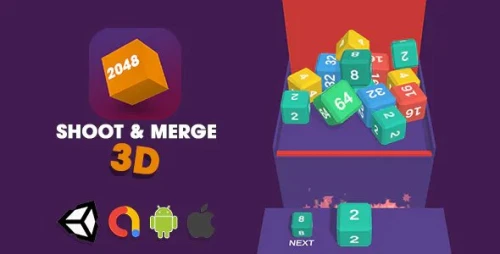 Shoot & Merge Number 3D - Unity Source Code