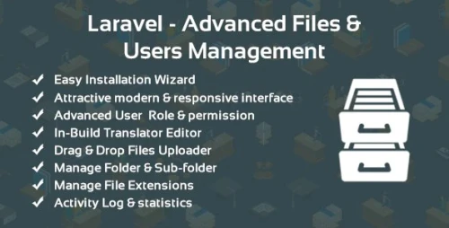 Laravel - Advanced Files & Users Management