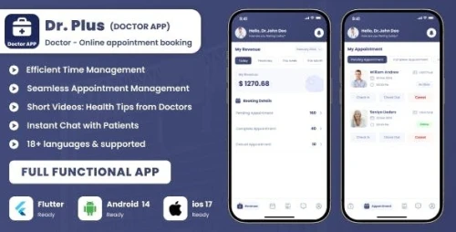 Dr.Plus – Doctor Appointments & Diagnostics via Chat, Video Call & At-Clinic | Android, iOS, Website