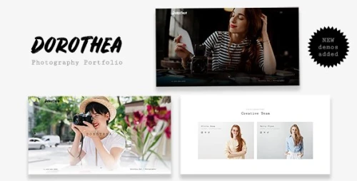 Dorothea - Photography Portfolio WordPress Theme