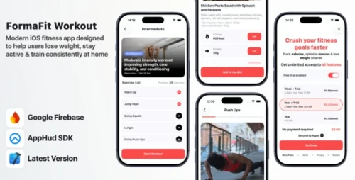 FormaFit Workout - iOS App Source Code