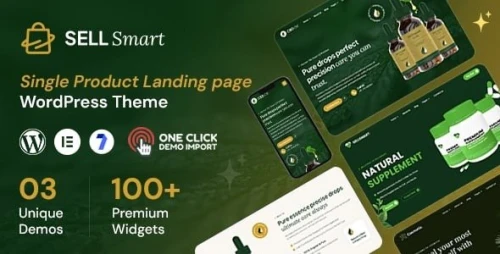 Sellsmart - Single Product Landing Page WordPress Theme