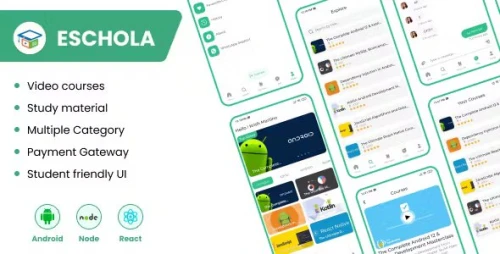 Eschola LMS - Academy, Online Learning, Course Selling | Admob | Admin Panel