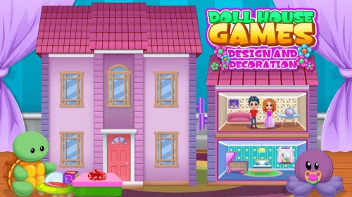 Doll House Game - Design and Decoration