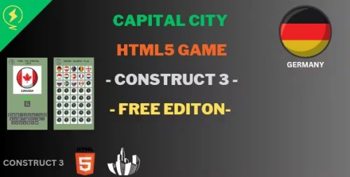 CAPITAL CITY - HTML5 GAME - CONSTRUCT 3