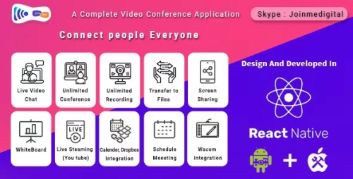 Video Conference Tool (Android + iOS ) - JoinMe