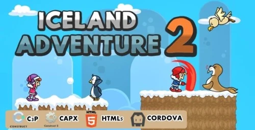 Icedland Adventure 2 - Construct 3 - Construct 2 Game