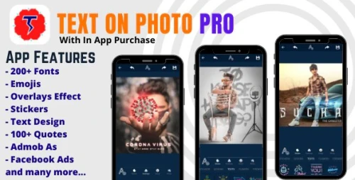 Text On Photo Editor Pro 2021