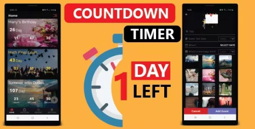 Vacation Countdown Timer - Calendar Countdown App Template