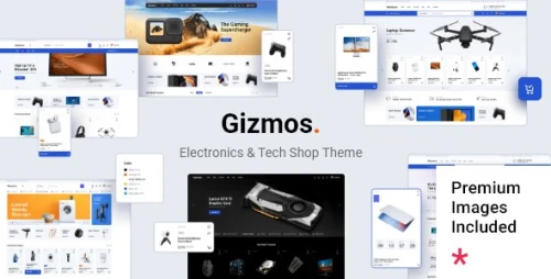 Gizmos - Electronics & Tech Shop WordPress Theme