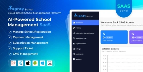 Mighty School | School Management System SAAS Add-ons