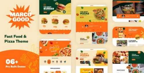 Marco Good - Fast Food Restaurant WordPress Theme