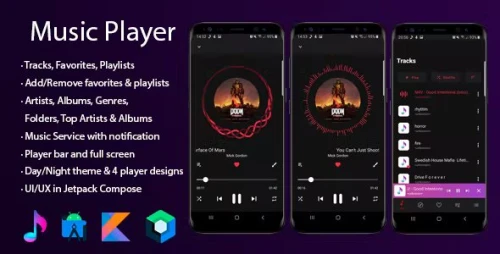 Music player - Android - Jetpack Compose