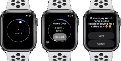 Watch Pong for Apple Watch