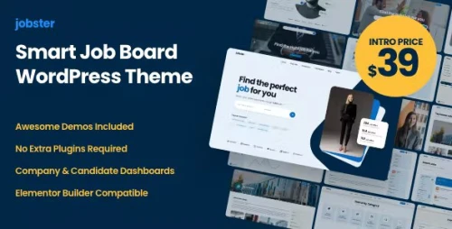 Jobster - Smart Job Board WordPress Theme