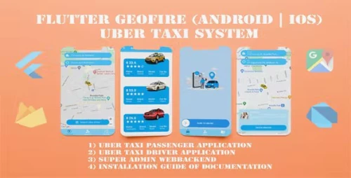 Flutter Realtime Database Uber-Clone/Uber Customer - Uber Driver