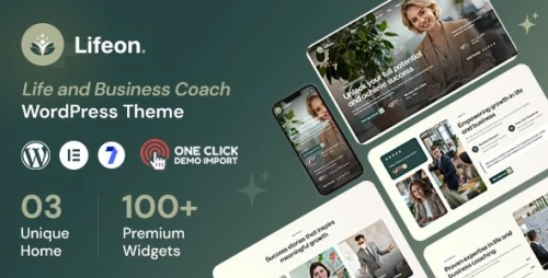 Lifeon - Life and Business Coach WordPress Theme