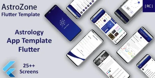 Astrology & Horoscope Android App Template + iOS App Template - Flutter - AstroZone