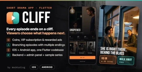 Cliff | Short Drama Streaming App with Branching Episodes