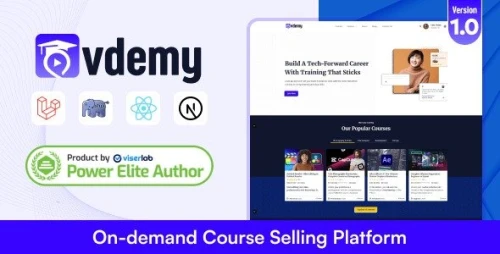 Vdemy - On demand Course Selling Platform | LMS