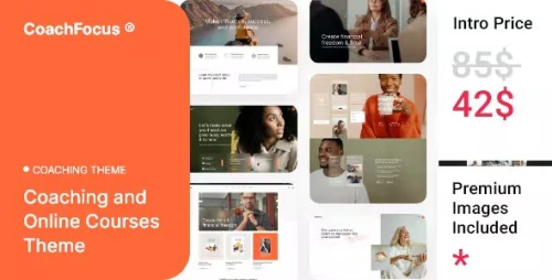 CoachFocus - Coaching & Online Courses WordPress Theme