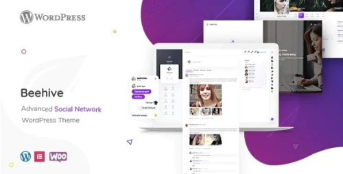 Beehive - Social Network WordPress Theme