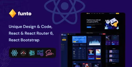 Funto - React NFT Marketplace