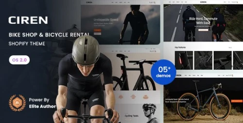 Ciren - Bike Shop & Bicycle Rental Shopify 2.0 Theme