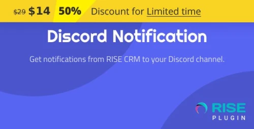 Discord Notification for RISE CRM