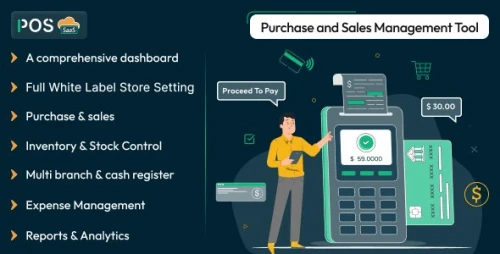POS SaaS - Purchase and Sales Management Tool