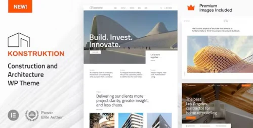 Konstruktion - Construction Company Theme