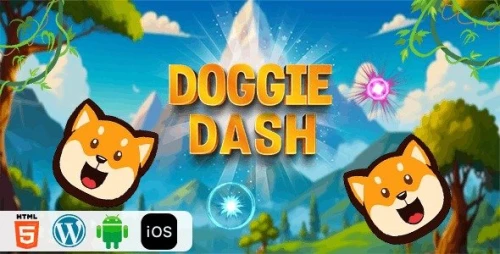 Doggie Dash - HTML5 Construct3 Game