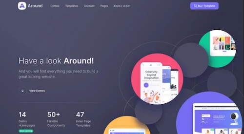 Around – Multipurpose Template + UI Kit