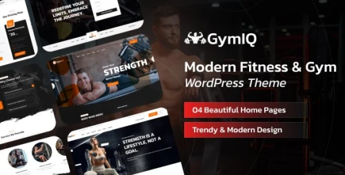Gymiq - Gym & Fitness Center WordPress Theme