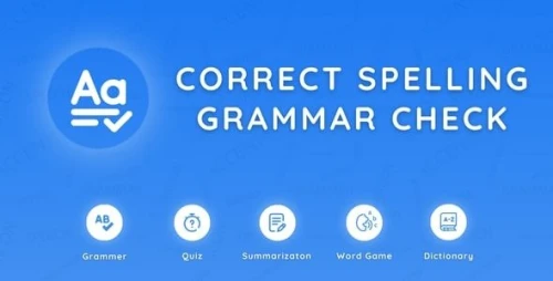 Correct Spelling Grammar Check with AdMob Ads Android