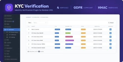 KYC Verification - Identity Verification Plugin for Botble CMS