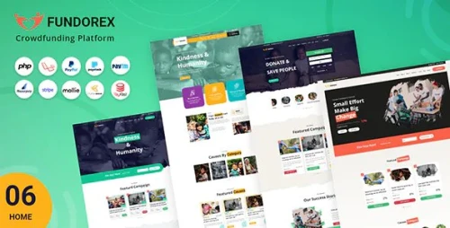 Fundorex - Crowdfunding and Donation Platform