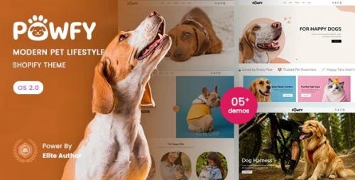 Pawfy - Modern Pet Lifestyle Shopify 2.0 Theme